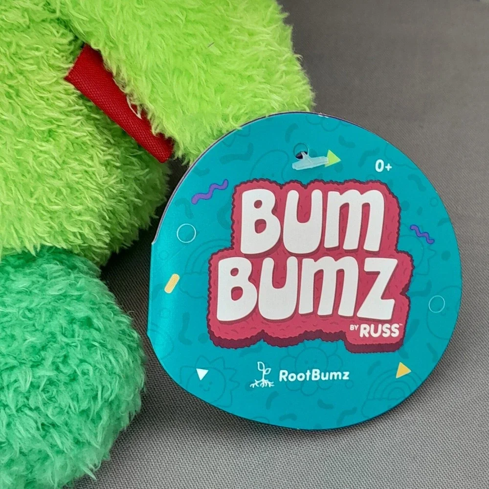 Bumbumz Rootbumz Bobby the Broccoli Plush 7.5